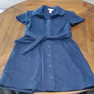 Cat & Jack Blue Casual Kids Dress